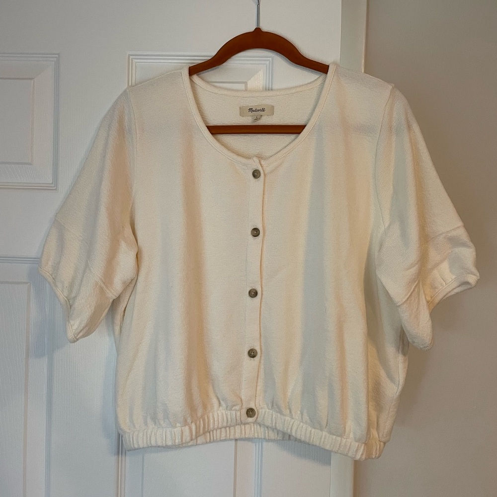 Madewell Cropped Buttoned Shirt